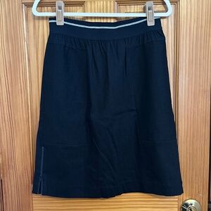 NWT 2016 DKNY Pure Pull On Skirt Color Black Size Small